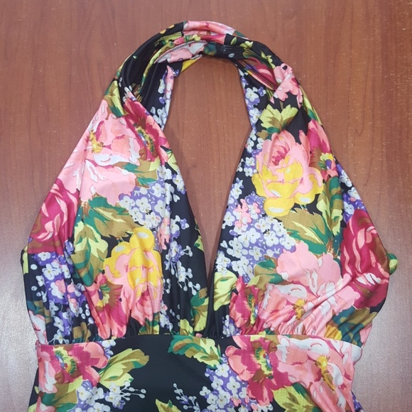 NEW Anthropologie Allihop Zinnia Plunge One-Piece - Picture 4 of 8